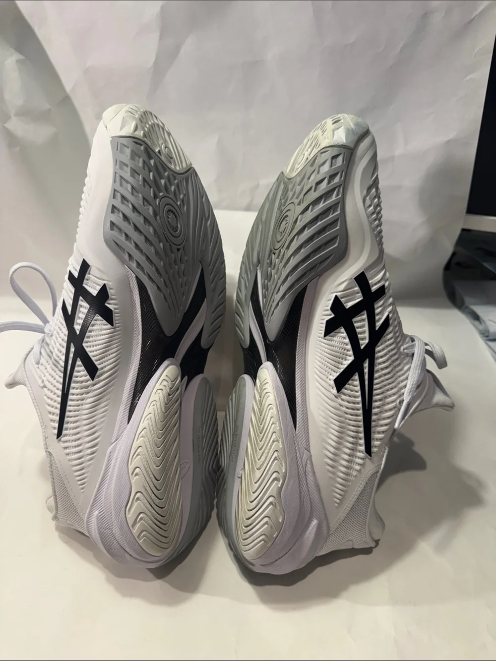 ASICS Court FF 3 Men’s Tennis Shoes Size 11 White Black $170